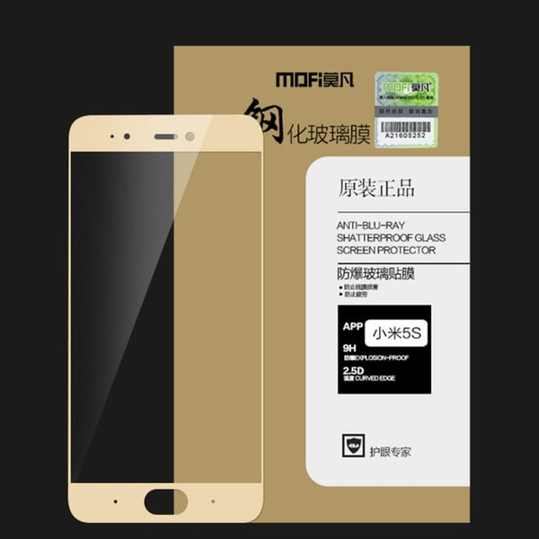 MOFI Xiaomi Mi 5s 0.3mm 9H Hardness 2.5D Explosion-proof Full Screen Tempered Glass Screen Film