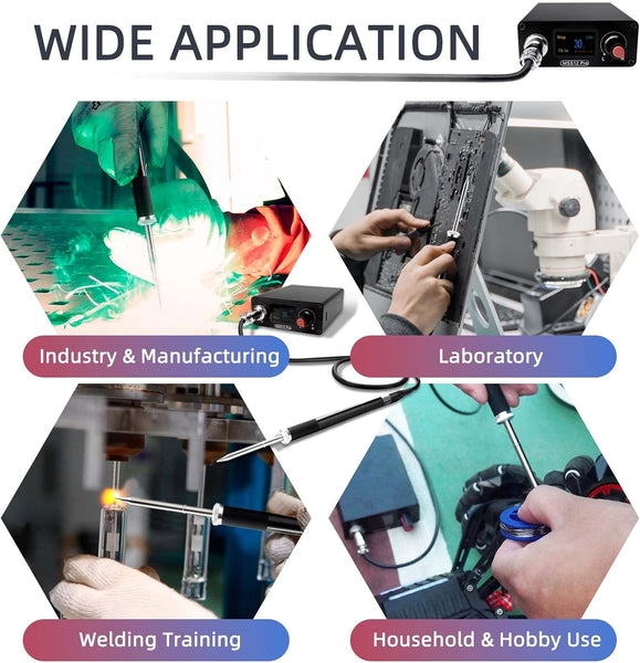 Sequre MSS12 Pro Soldering Iron Kit (4x tips B2, K, ILS and BC2)