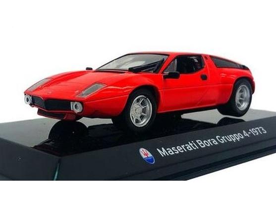 Maserati Bora Gruppo 4-1973 Red 1:43 Scale Diecast Model