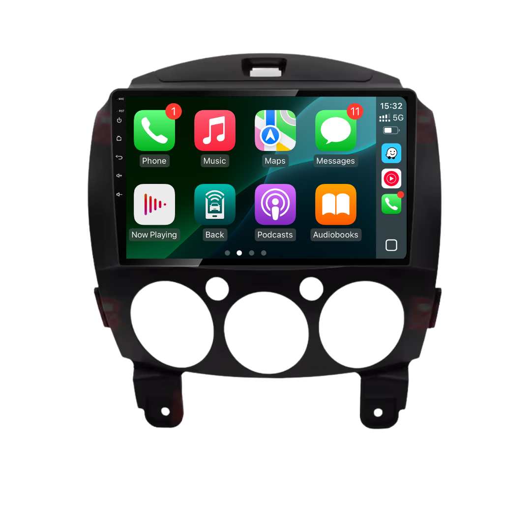 Mazda 2/ DE Demio Apple Carplay / Android Auto 9" Stereo Upgrade 2007-2015