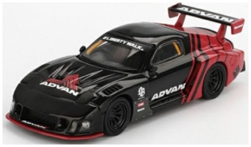 Mazda RX-7 LB-Super Silhouette Advan (LHD) 1:64 Scale MINI GT Diecast Model