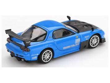 Mazda RX-7 Re-Amemiya 20B NA 3ROTOR-7 Ama-San Go (RHD) 1:64 Scale MINI GT Diecast Model (Blister Packaging)