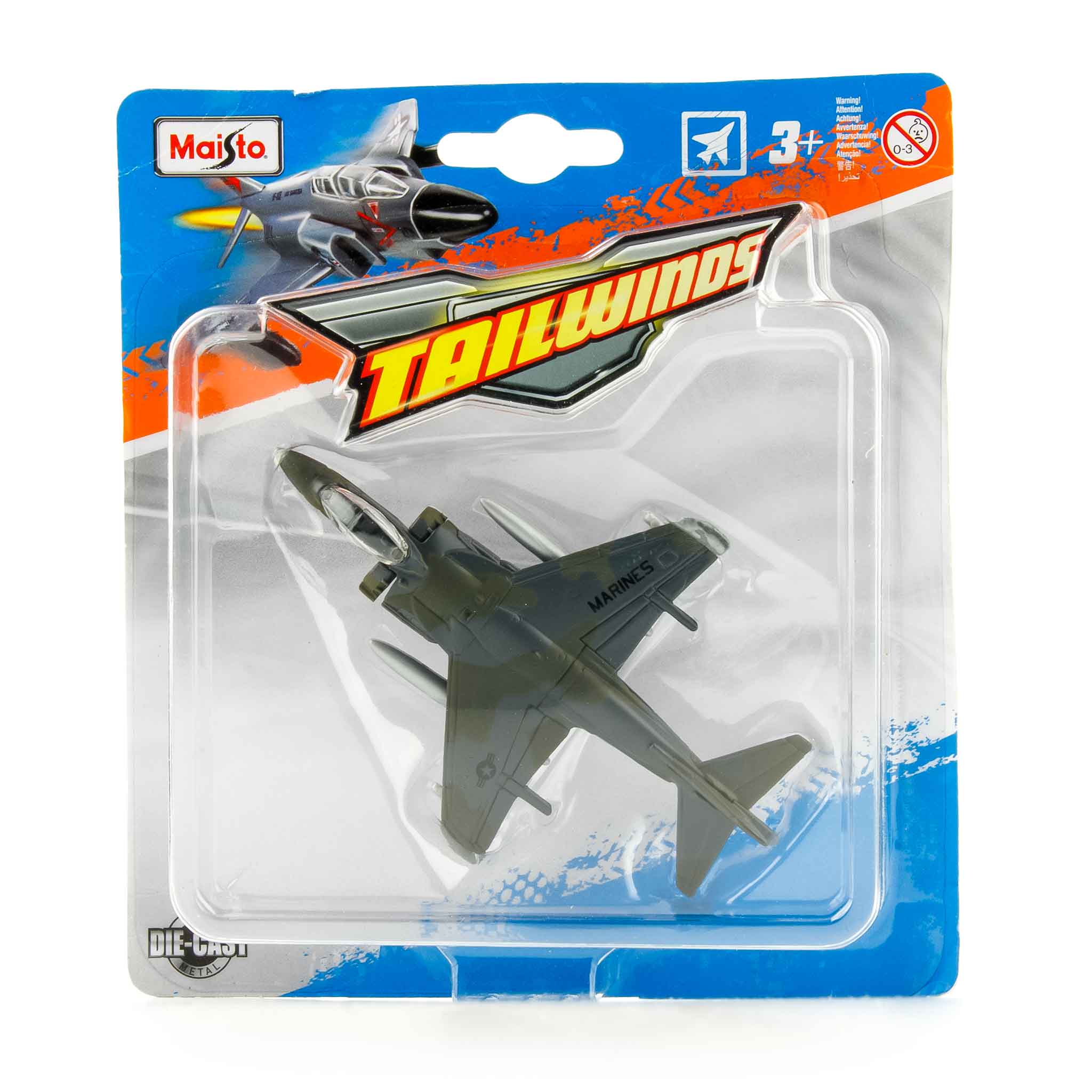 McDonnell Douglas AV-8B Harrier II US Marines - 1:100 Scale Model Plane