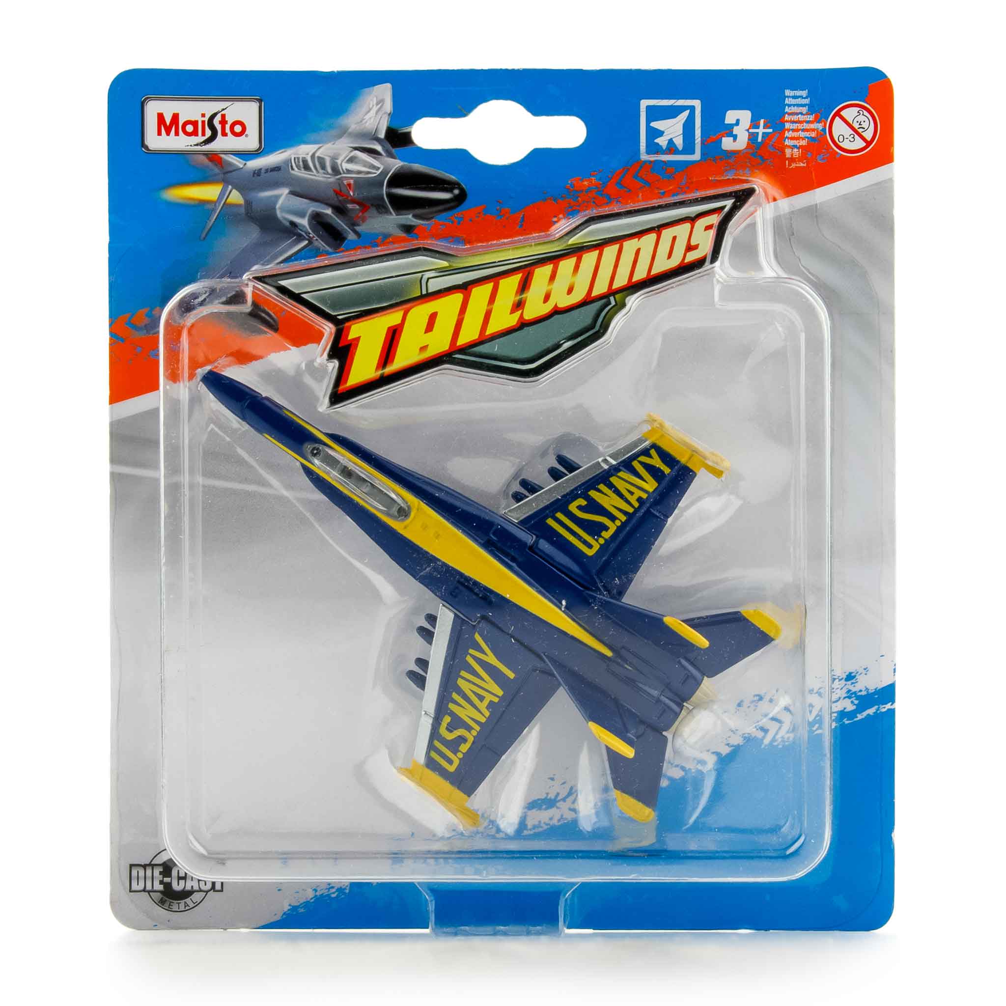 McDonnell Douglas F/A-18 Hornet US Navy -1:100 Scale Model Plane