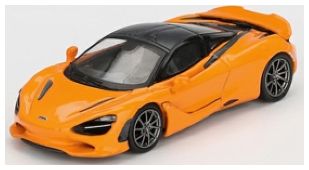 McLaren 750S McLaren Orange (RHD) 1:64 Scale MINI GT Diecast Model