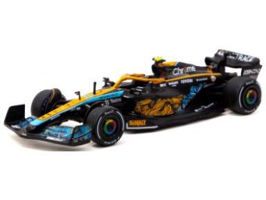 McLaren MCL36 #3 Lando Norris F1 Abu Dhabi GP 2022 1:64 Scale Tarmac Works Diecast Model