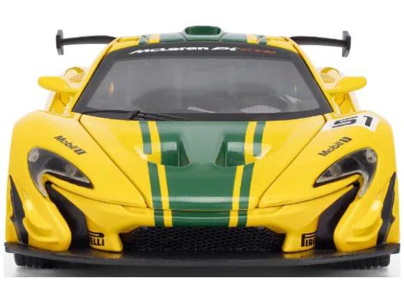 McLaren P1 Yelllow 1:43 Scale CMJ - Jian Feng Juan Toys Diecast Model