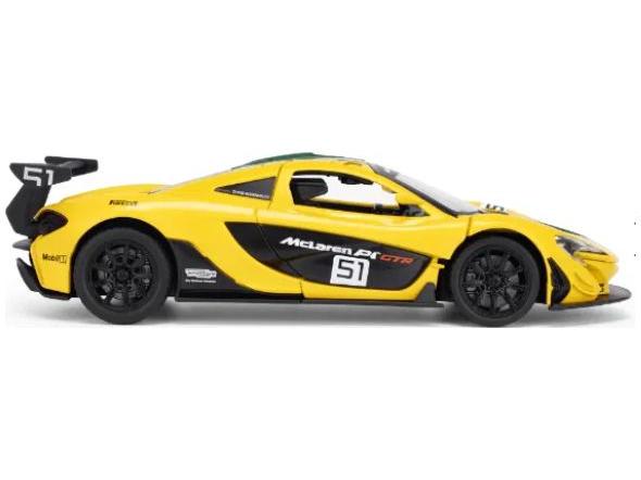 McLaren P1 Yelllow 1:43 Scale CMJ - Jian Feng Juan Toys Diecast Model