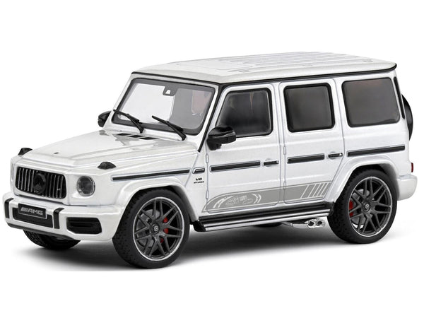 Mercedes-AMG G63 2022 White 1:43 Scale Solido Diecast Model