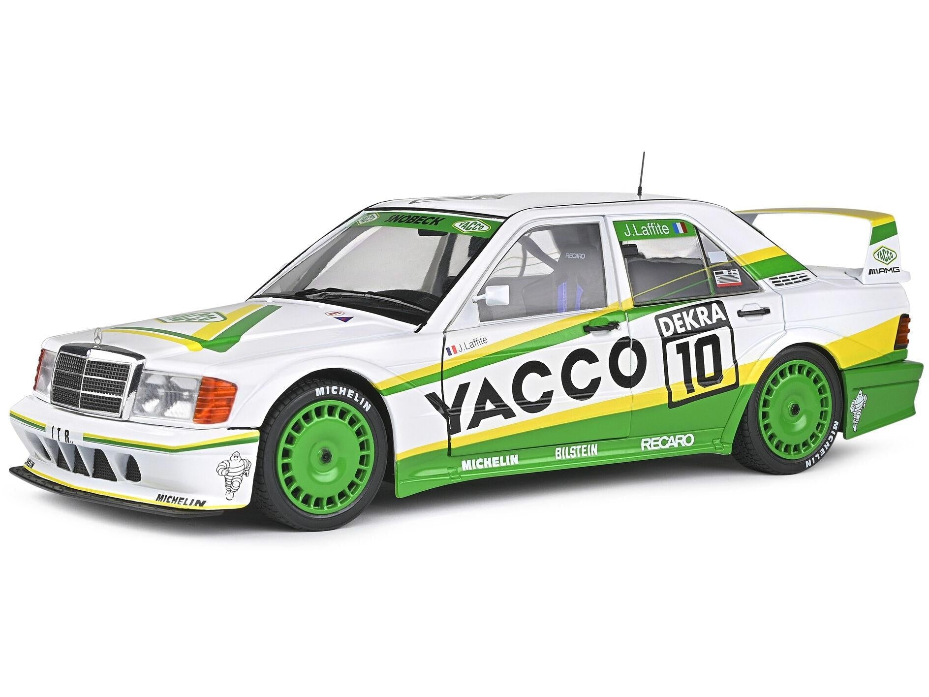 Mercedes-Benz 190 Evo II #10 Jacques Laffite DTM 1991 1:18 Scale Solido Diecast Model