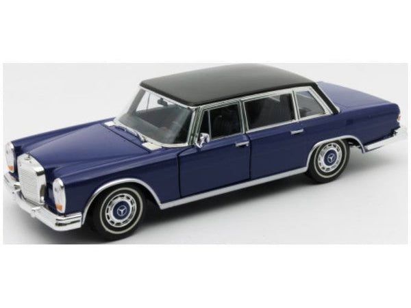 Mercedes-Benz 600 1963 blue - 1:24 Scale Model Car