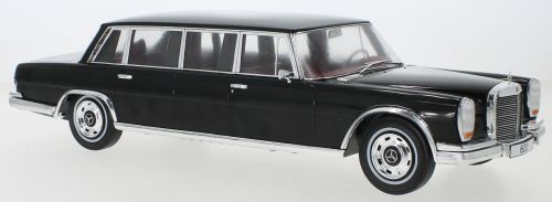 Mercedes-Benz 600 (W100) 1969 Black 1:18 Scale Diecast Model Car Group