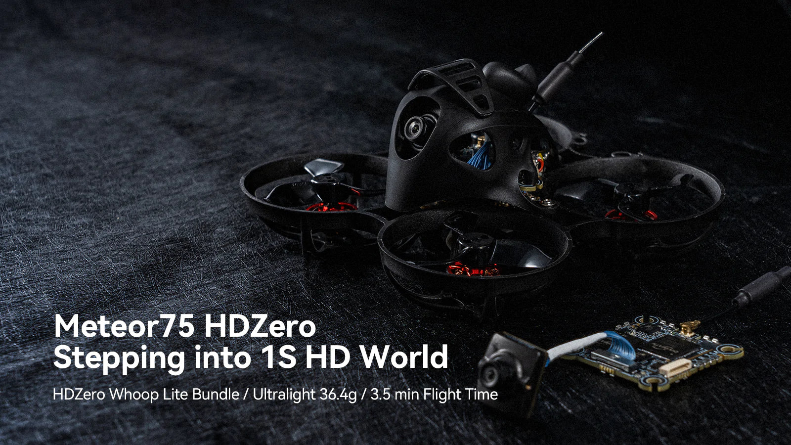 Meteor75 Brushless Whoop Quadcopter (1S HD Digital VTX)