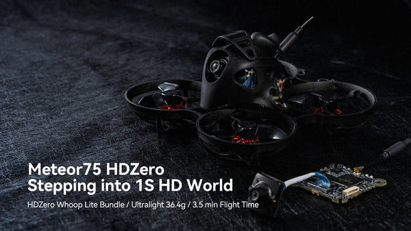 Meteor75 Brushless Whoop Quadcopter (1S HD Digital VTX)