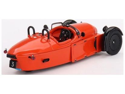 Morgan Super 3 Coral Orange 1:43 Scale TrueScale Miniatures Resin Model