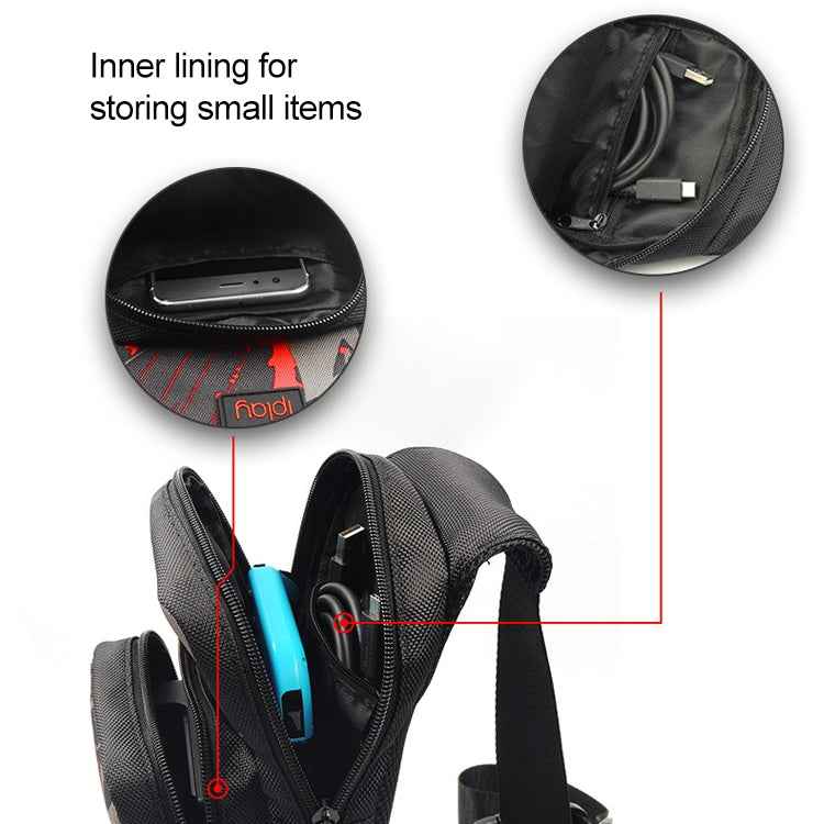 iplay HBS-167 Portable Shoulder Crossbody Storage Bag for Nintendo Switch, HBS-167