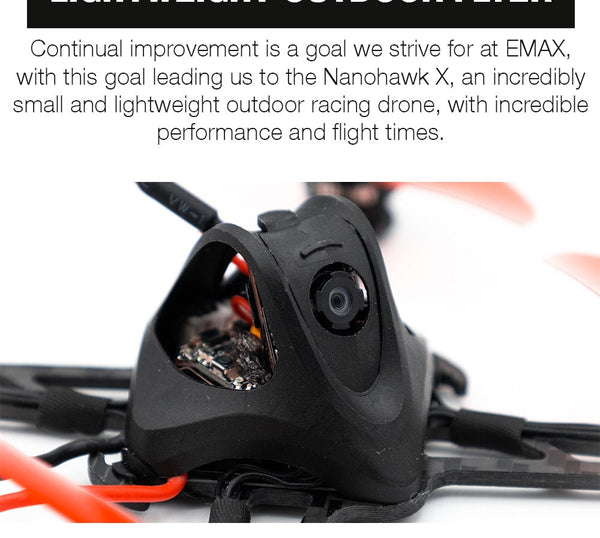 Emax Nanohawk X  - 3 inch Ultralight FPV Drone