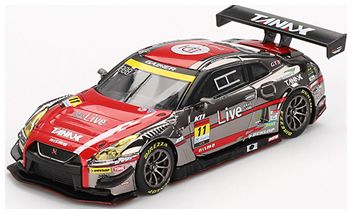Nissan GT-4 NISMO GT3 #11 Gainer Tanax GT-4 Gainer 2023 Super GT Series 1:64 Scale MINI GT Diecast Model