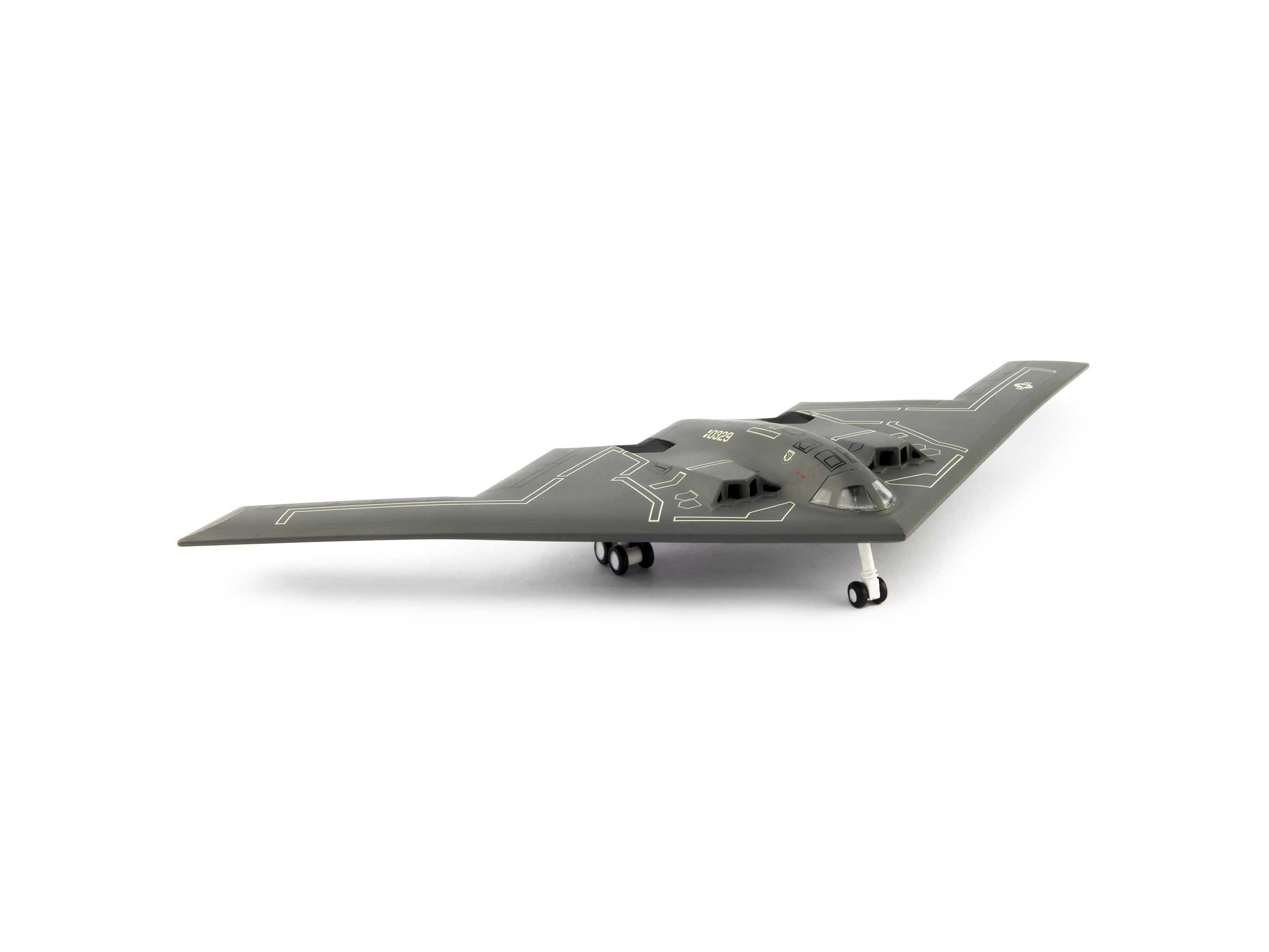 Northrop Grumman B-2 Spirit USAF 1:200 Scale Atlas Editions Diecast Model Aircraft