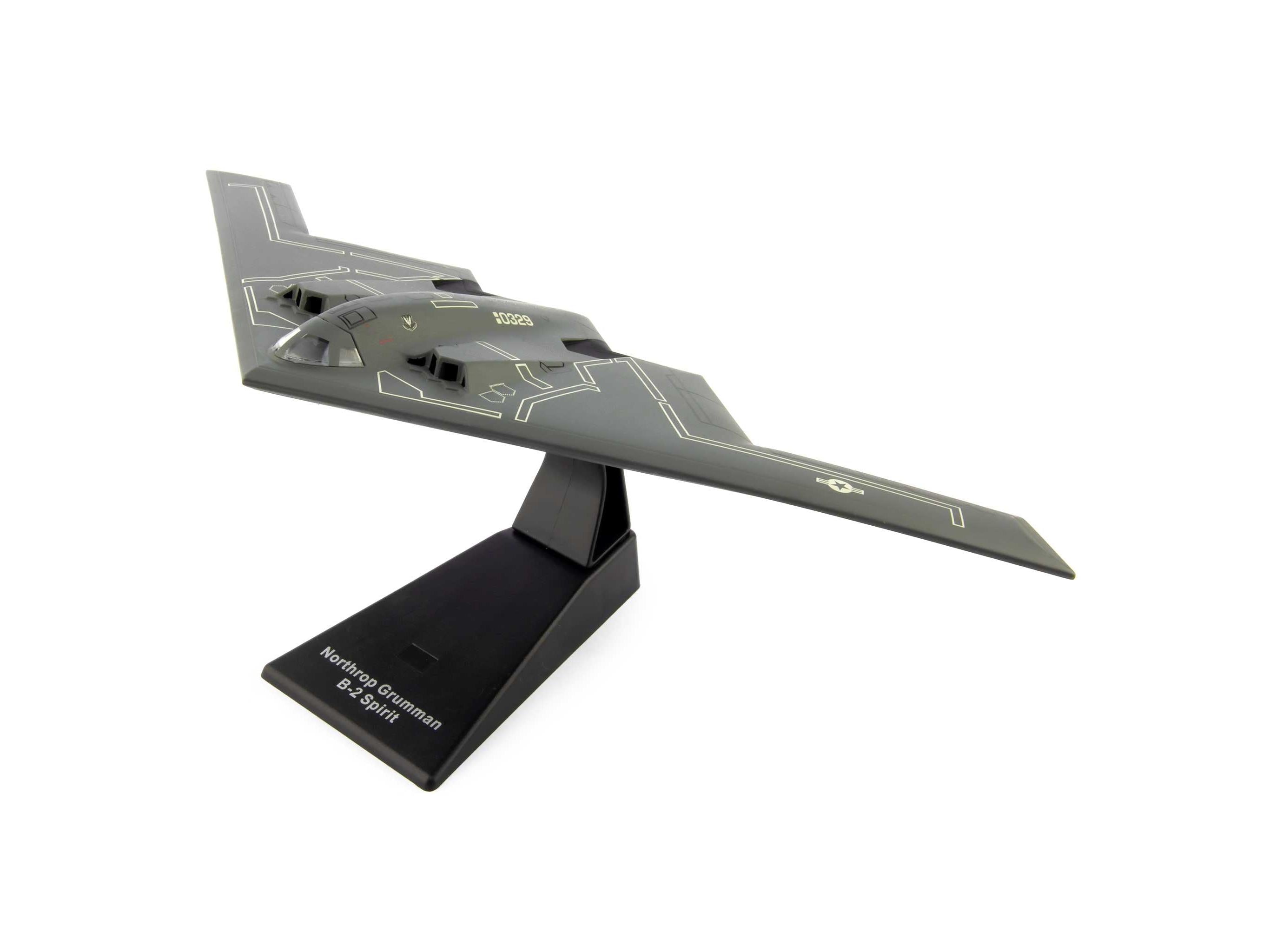 Northrop Grumman B-2 Spirit USAF 1:200 Scale Atlas Editions Diecast Model Aircraft