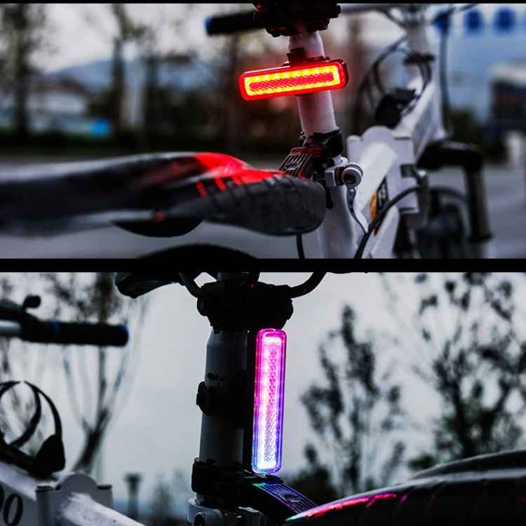 Rainbow Bike Tail Light MTB Bicycle Rear Light (Colour)