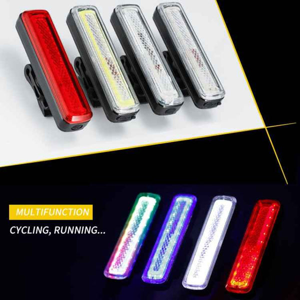 Rainbow Bike Tail Light MTB Bicycle Rear Light (Colour)
