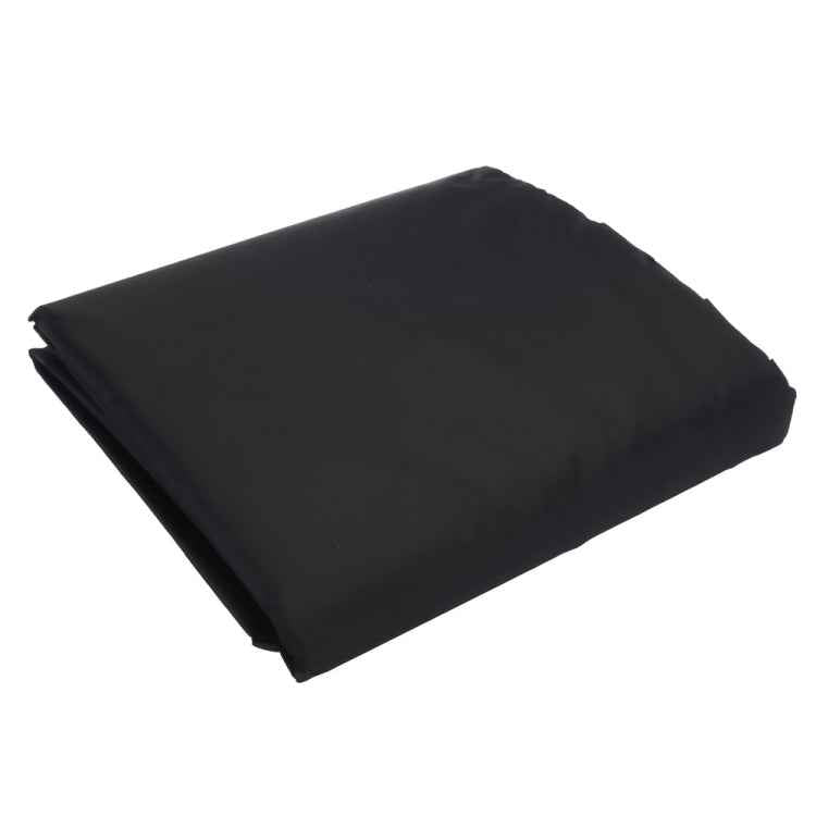 Outdoor Camping BBQ Grill Waterproof Cover, Size: 124x65x101cm (Black)