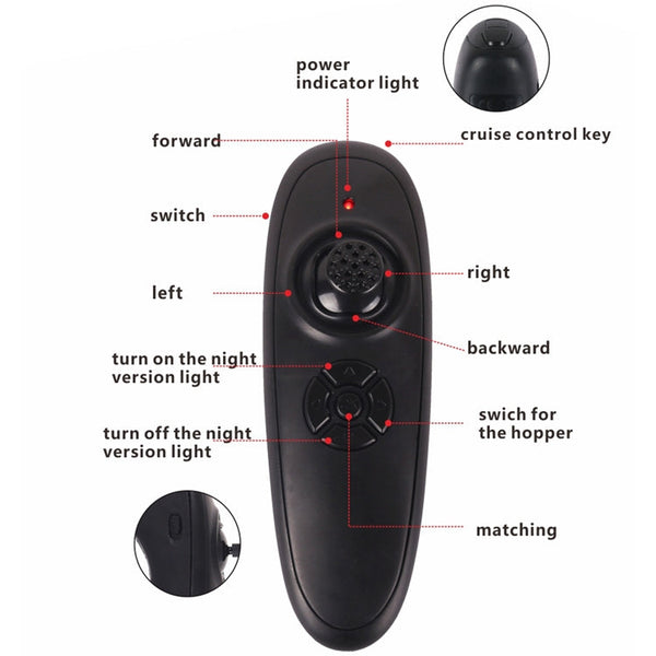 D16 Smart RC Fishing Bait Boat 2kg Loading 500M, D16