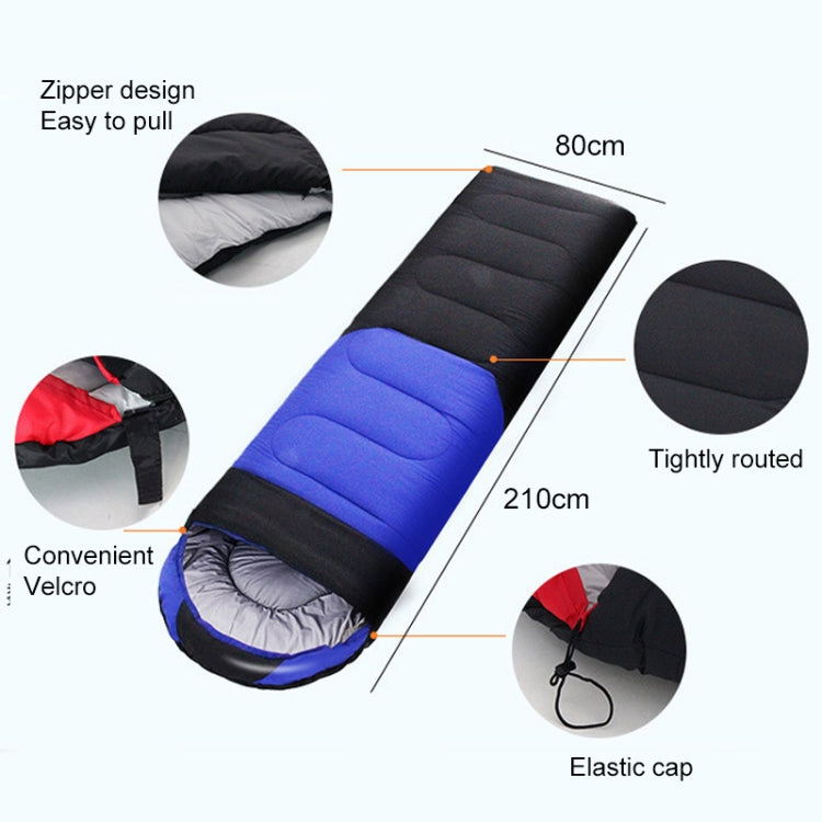 Outdoor Camping Sleeping Bag Splicing Indoor Cotton Sleeping Bed, Size: 210x80cm, Weight: 1.6kg