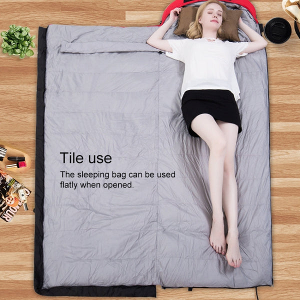 Outdoor Camping Sleeping Bag Splicing Indoor Cotton Sleeping Bed, Size: 210x80cm, Weight: 1.6kg