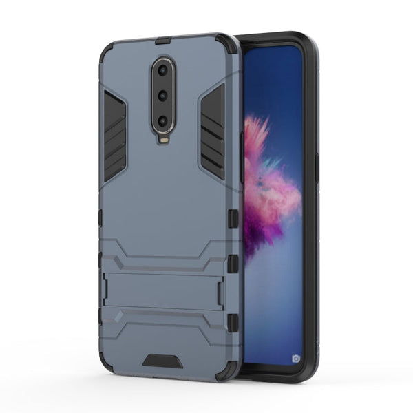 Shockproof PC + TPU  Case for OPPO R17 Pro, with Holder