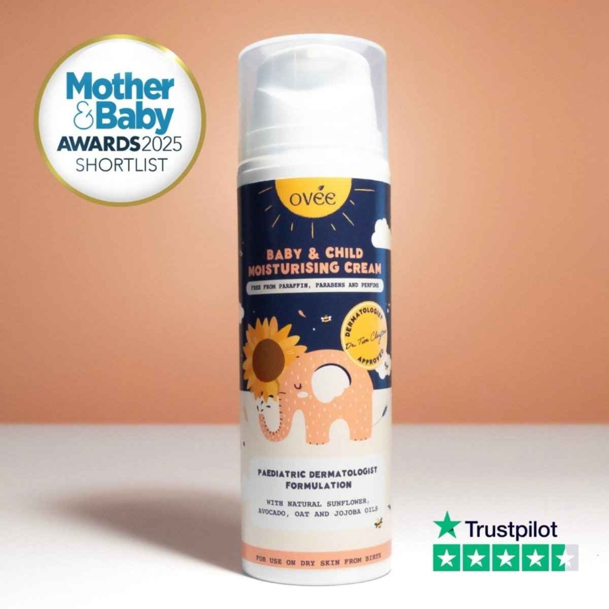 Ovée Baby & Child Moisturising Cream