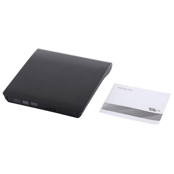 Brushed Texture USB 3.0 POP-UP Mobile External DVD-Rw DVD / CD Rewritable Drive External ODD & HDD Device, Brushed Texture DVD(B)