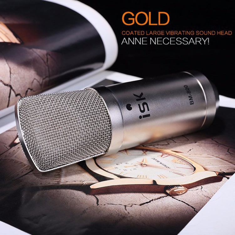 ISK BM-800 Sound Recording Microphone Condenser Mic for Studio and Broadcasting