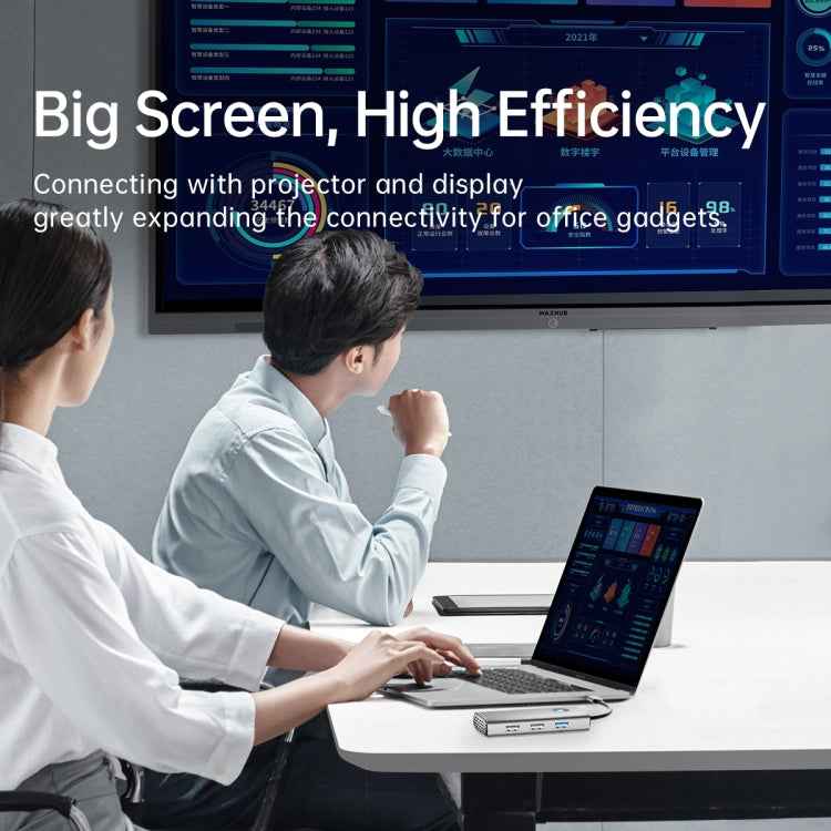 ORICO PW11-5P Type-C / USB-C 5-in-1 5Gbps Multifunction Docking Station(Silver)