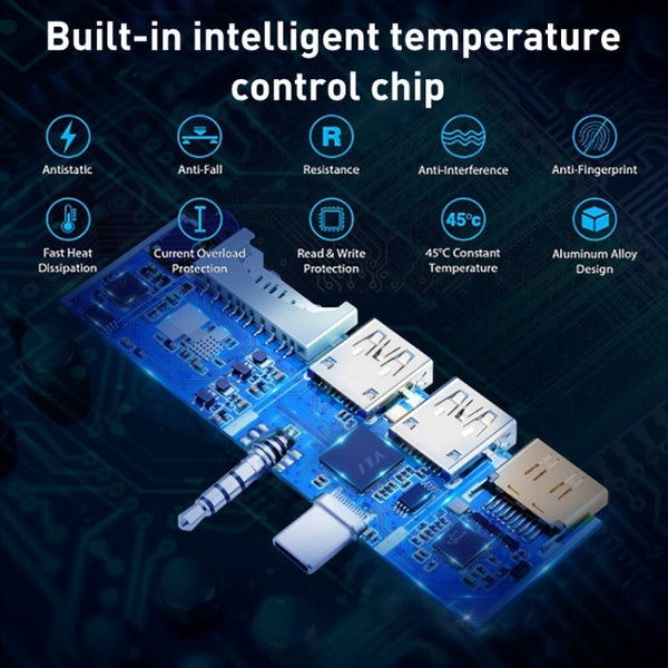 Rocketek SGO772 Type-C to USB3.0 / HDMI HUB Adapter for Surface Pro GO, SGO772