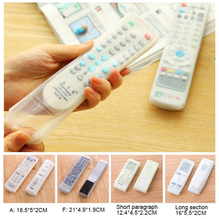 5 PCS Remote Control Silicone Protective Cover, Size: 18.5*5*2cm, 18.5*5*2cm