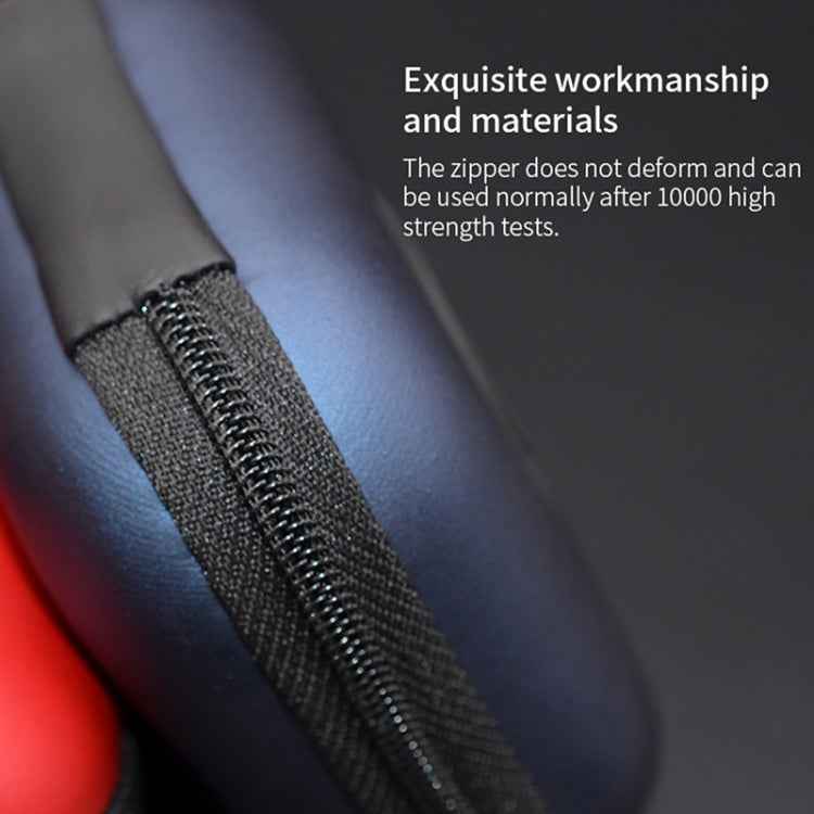 KZ Data Wire Charger Earphone Portable PU Receiving Case(Black)