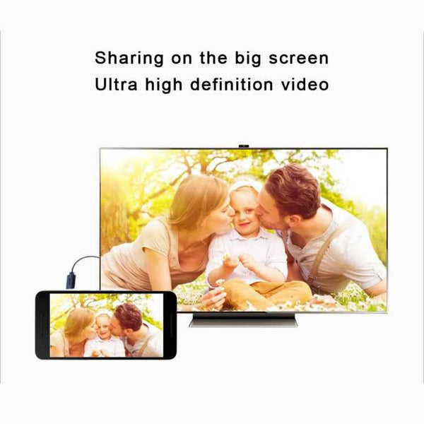 HDMI Female to Mini HDMI  Micro HDMI T Shape Cable(Black)