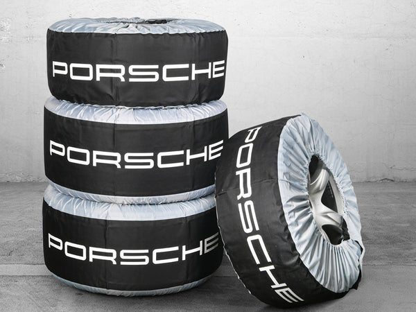 x4 Original Equipment Porsche Classic Wheel Bag Set size XL Bags - 17" to 21" Alloy Wheels Storage