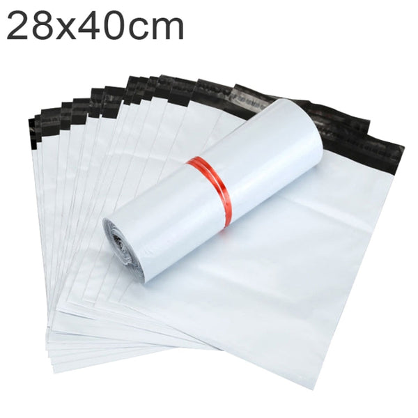 100 PCS / Roll Thick Express Bag Packaging Bag Waterproof Plastic Bag, Size: 28x40cm (Dark Grey)