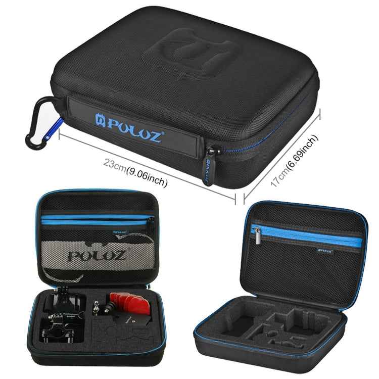 PULUZ 24-in-1 Bike Mount Accessory Kit with EVA Case for Action Cameras