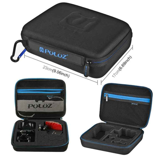PULUZ 24-in-1 Bike Mount Accessory Kit with EVA Case for Action Cameras