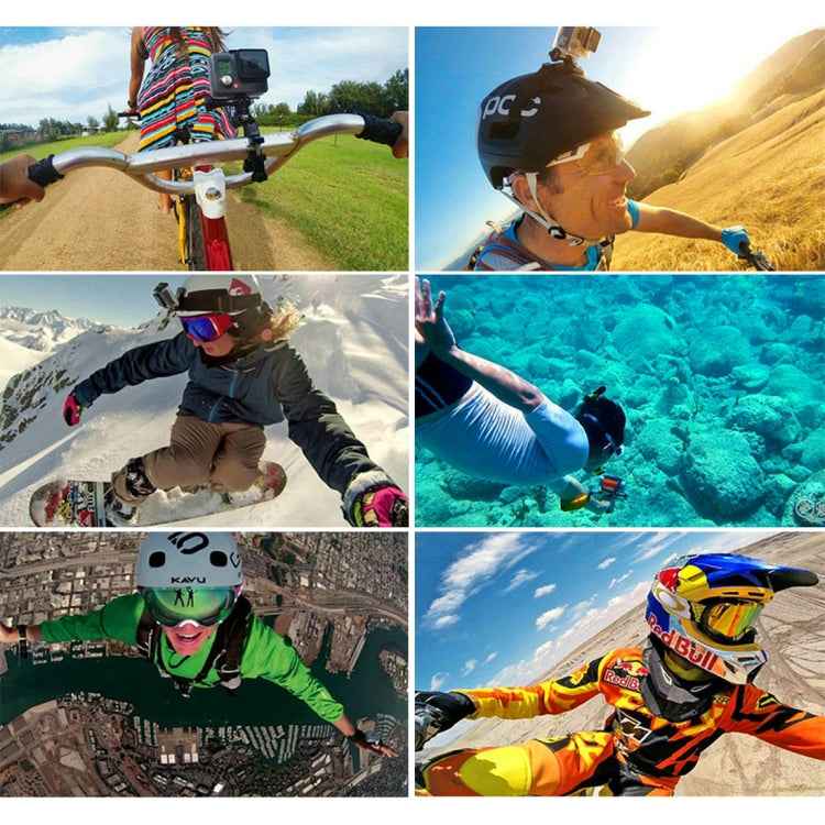 PULUZ 24-in-1 Bike Mount Accessory Kit with EVA Case for Action Cameras