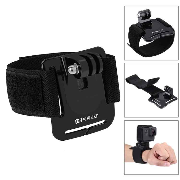 PULUZ 53 in 1 Accessories Combo Kit (Chest Strap, Suction Cup, Monopod, Mounts) for GoPro & Action Cameras