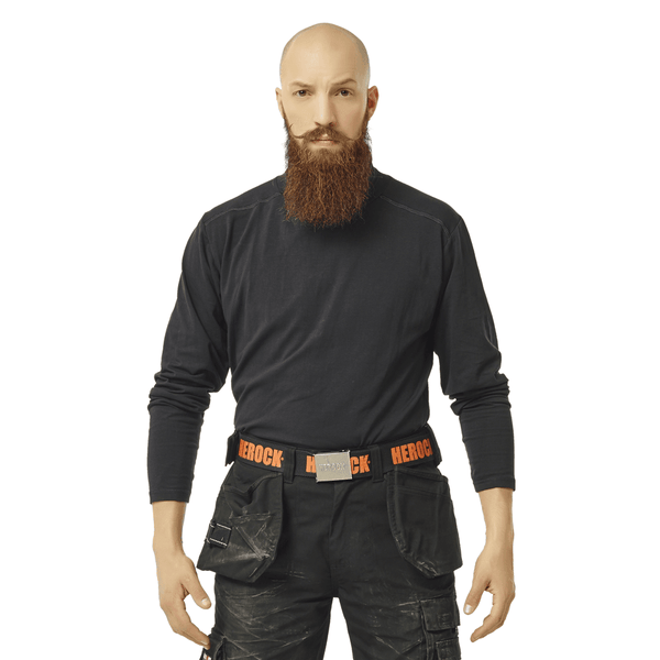 Herock Lotis Roll Neck Long Sleeve Top Black Medium