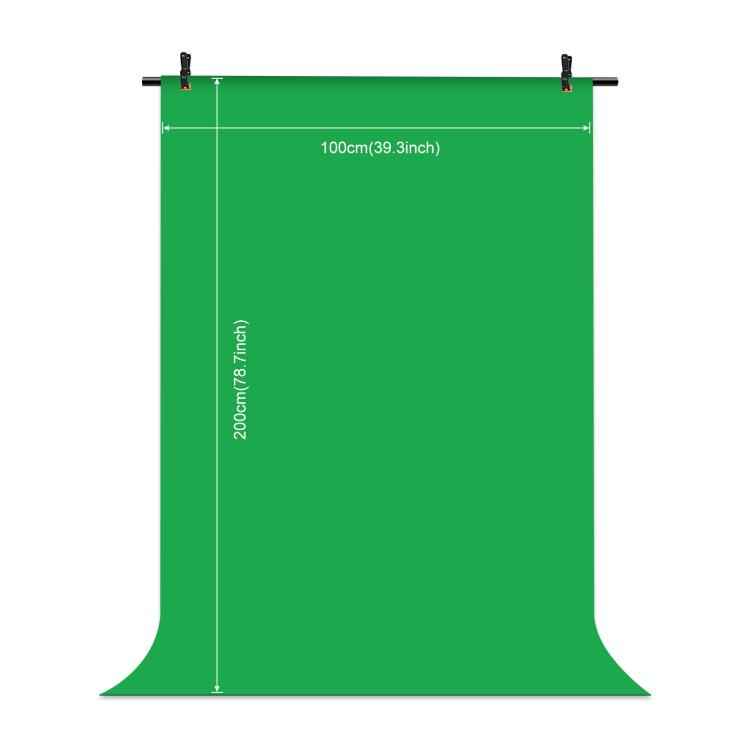 PULUZ 1x2m T-Shape Photo Studio Background Support Stand Backdrop Crossbar Bracket Kit with Clips, 1 x 2m Bracket Kit