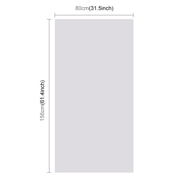 PULUZ Photography Background PVC Paper Kits for Studio Tent Box, Size: 156cm x 80cm, Backdrop 80cm(White), Backdrop 80cm(Orange)
