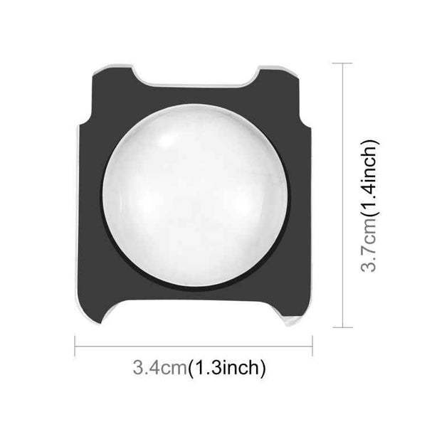 PULUZ Lens Guards PC Protective Cover for Insta360 One R / RS / Sphere(Black)