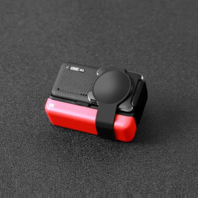 PULUZ Lens Guards PC Protective Cover for Insta360 One R / RS / Sphere(Black)